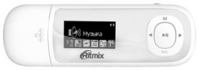 MP3 плеер Ritmix RF-3450 4Gb белый