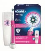 BRAUN ORAL-B PRO 750 CrossAction D16.513.UX РОЗОВАЯ Зубная щетка