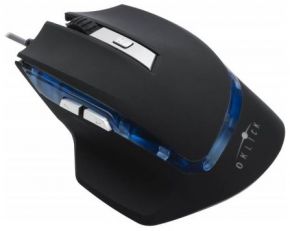 Мышь компьютерная проводная OKLICK 715G Gaming Optical Mouse Black USB