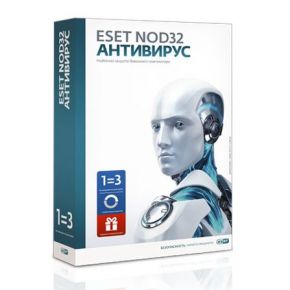 Программное обеспечение Eset NOD32 Aнтивирус 3ПК/1 год (NOD32-ENA-1220(BOX)-1-1)