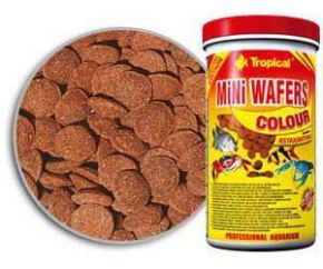 Корм Для Рыб Tropical (Тропикал) Mini Wafers Colour Тонущие Вафли 500г 66524 Tropical