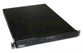 IROBO-1000-10X4-TRHN   Промышленный сервер 1U для 19" стойки на Intel Xeon E3-1220v3 3.1ГГц, 4Гб DDR3 ECC, VGA, 4x отсека для HDD SATA-ES, RAID  iROBO