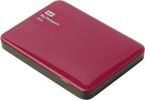 Жесткий диск USB Western Digital 500Gb WDBBRL5000ABY-EEUE My Passport Ultra Berry 2.5 USB 3.0