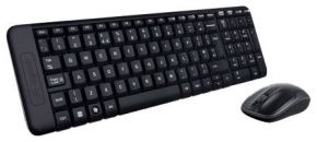 Набор клавиатура+мышь Logitech Wireless Combo MK220 Black USB