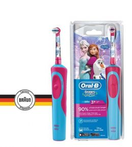 Зубная щетка Braun Oral-B Frozen Vitality Kids голубой (80279915)
