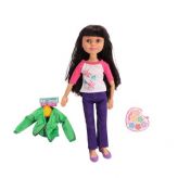 Кукла Dolly Toy DOL0801-040 "Макияж: Гламурная девчонка" (45см., одежда)