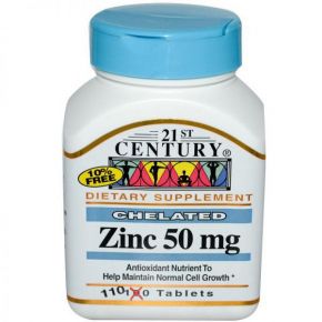 21 century Zinc 50mg 110 tab