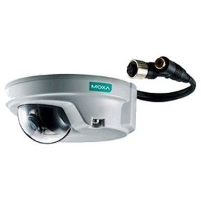 MOXA VPort P06-1MP-M12-CAM25-CT-T   Компактная HD IP-камера с питанием PoE, EN-50155, разъемы М12, 1 аудиовход, фокусное расстояние объектива 2.5 мм,  MOXA