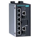 MOXA IEX-408E-2VDSL2-HV   Удлинитель Ethernet по технологии VDSL2 c функцией управляемого коммутатора: 6 портов 10/100 BaseT Ethernet, 2 VDSL2, питани MOXA