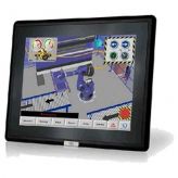 IEI DM-F15A/R-R20   Промышленный 15" LCD монитор, разрешение 1024x768 XGA, яркость 400кд/м2, резистивный сенсорный экран, алюминиевая передняя панель  IEI