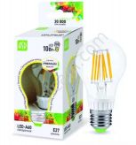 Упаковка LED ламп 10 шт ASD LED-A60-PREMIUM 8Вт 160-260В Е27 3000К 720Лм прозрачная ASD