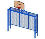 Мини-футбольные ворота V-sport УТ604 с баскетбольным кольцом