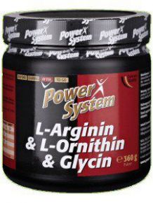 Power System L-Arginin L-Ornitin L-Glycin 360 гр.