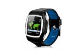 Часы телефон с GPS Smart Watch GT68 (Черный+синий)