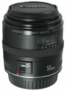 Объектив Canon EF 50 mm F/2.5 macro