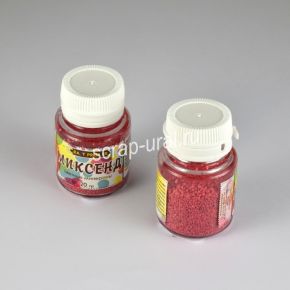 Декоративные цветные минералы "Миксенд", цвет красно-малиновый, 25 гр.