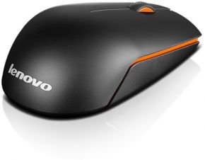 Мышь компьютерная беспроводная Lenovo 500 черный  (GX 30 H 55934)
