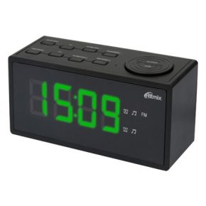 Радиочасы Ritmix RRC-1212 Black