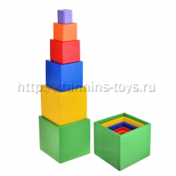 Дворики Кубики-пирамидка
