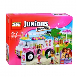 Lego Конструктор  Juniors Грузовик с мороженым Эммы