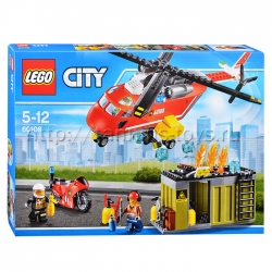 Lego Конструктор  Город Пожарная команда быстрого реагирования