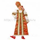 Батик Карнавальный костюм "Аленушка" (платье-сарафан, кокошник) Сказочная страна р.32