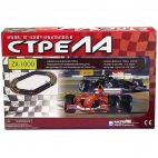 Авторалли 2,55м размер 75х50см c 2 машинками f-1 СТРЕЛА Racing PRO