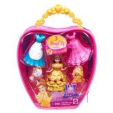 Disney princess. Набор подарочный в сумочке с мини-куклой принцессы дисней и 2 наряда в ассортименте PRINC