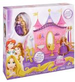 Disney princess. Кукла принцессы дисней в наборе с аксессуарами "создай прическу", 5 предметов PRINC