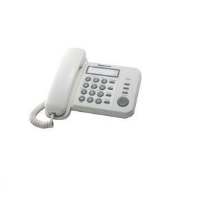 Аналоговый телефон Panasonic Белый KX-TS2352RUW Panasonic
