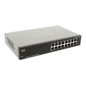 Коммутатор Cisco  Gigabit Ethernet 10/100/1000 16хRJ45 SG100-16-EU Cisco