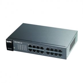 Коммутатор ZyXEL  Fast Ethernet 10/100 16хRJ45 ES1100-16 ZyXEL