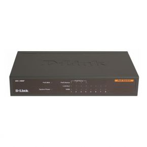 Коммутатор D-Link  Fast Ethernet 10/100 8 х RJ45 (4РоЕ) DES-1008P/C1A D-Link