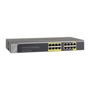 Коммутатор Netgear ProSAFE GS516TP  10/100/1000 16хRJ45(8РоЕ+2GbPoE/PD) GS516TP-100EUS Netgear