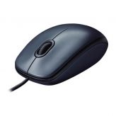 Mouse Мышь Logitech M100 USB Dark (1000dpi, optical, 3btn+Roll) Retail 910-001604 Logitech