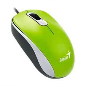 Мышь Genius DX-110 Green, оптическая, 1200 dpi, 3 кнопки, USB 31010116105 Genius