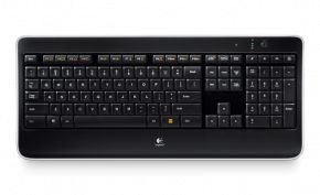 Клавиатура беспроводная для настольного ПК Logitech Wireless Illuminated Keyboard K800 920-002395 Logitech