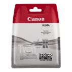 Картридж для принтера  Canon PGI-520 BK TWIN PACK 2932B012 Canon