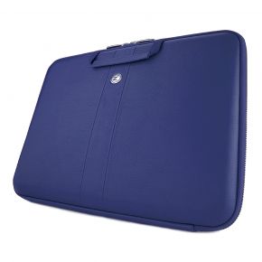 Сумка для ноутбука MacBook/Ultrabook 13'' Smart Sleeve Navy Blue Leather Cozistyle