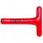 Торцовый ключ с т-образной ручкой knipex kn-980419, до 1000 в