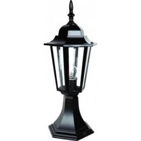 Улично-садовый светильник, черный, 60вт, camelion, 4104, 3351
