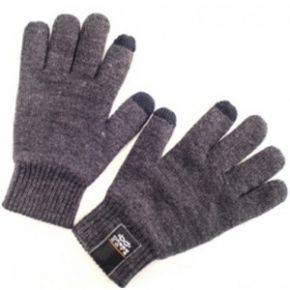 Сенсорные перчатки для смартфонов р. m серые dress cote touchers 1-8-007