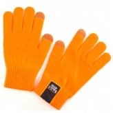 Сенсорные перчатки для смартфонов р. s оранжевые dress cote touchers 1-8-005