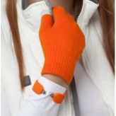 Силиконовый браслет-стилус, оранжевый dress cote bangle 1-8-009