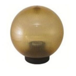 Наземный уличный светильник tdm нту 02-100-304 шар золотой с огранкой sq0330-0309