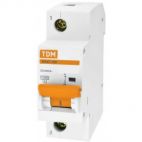 Автоматический выключатель tdm ва47-100 1р 80а 10ка d sq0207-0010