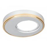 Точечный светильник gauss aluminium матовый алюминий/золото gu5.3 al003