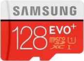 Samsung MicroSDHC EVO PLUS 128Gb+SD adapter Карта памяти