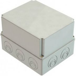 Распаячная коробка с крышкой оп 240х195х165мм, ip44, кабельные ввода d28-3шт, d37-2шт tdm sq1401-1273
