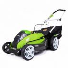 Газонокосилка аккумуляторная газонокосилка greenworks g40lm45 2500107